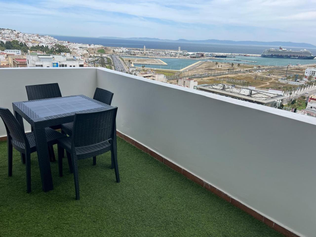 Vue Panoramique Sur La Mer-Centre Ville-Moderne Tánger Exterior foto
